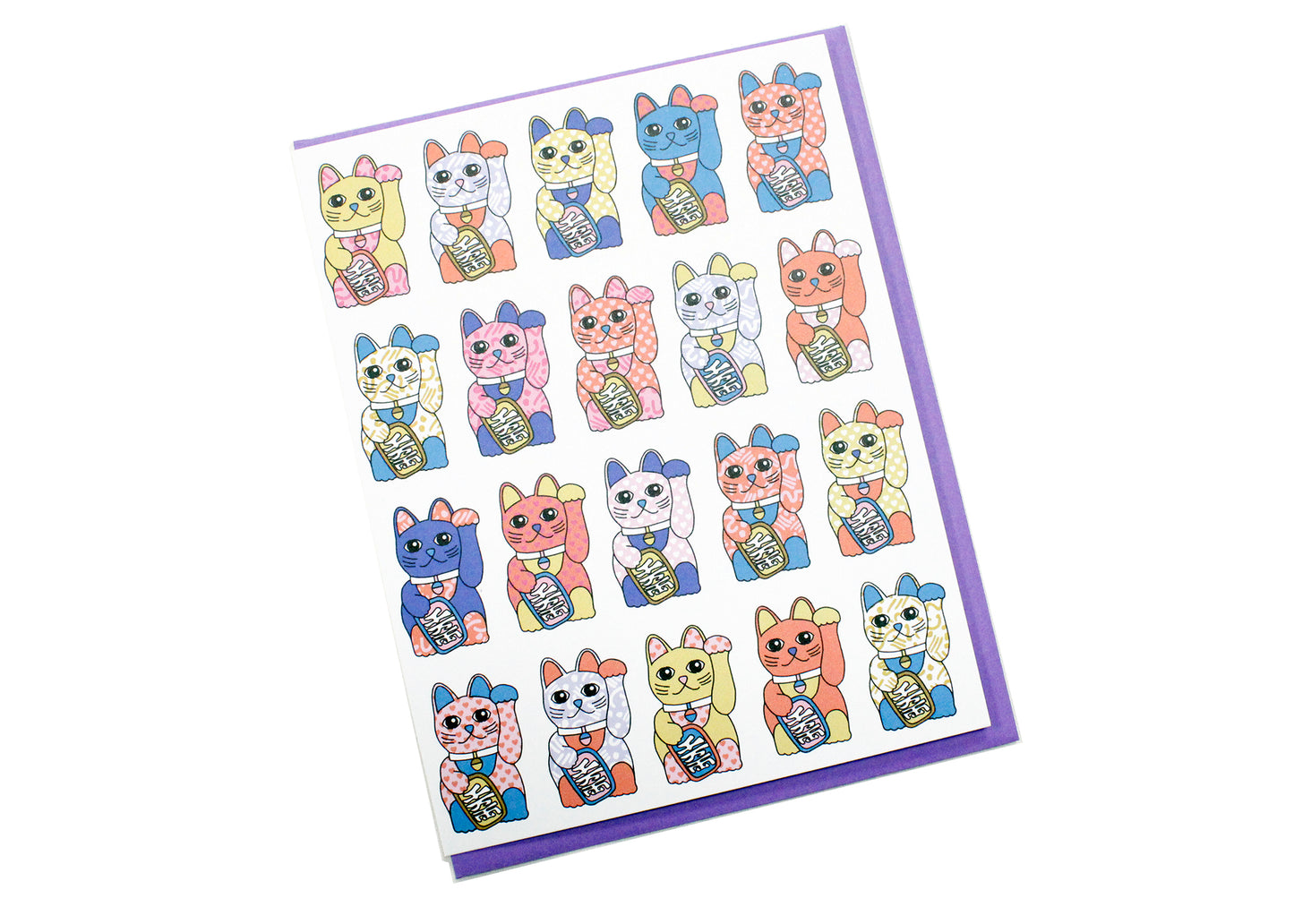 Good Luck Cats Card