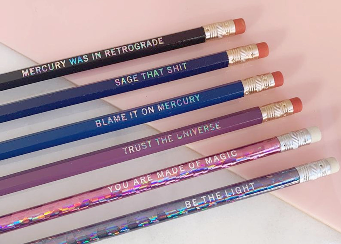 Mercury Retrograde Pencil Set