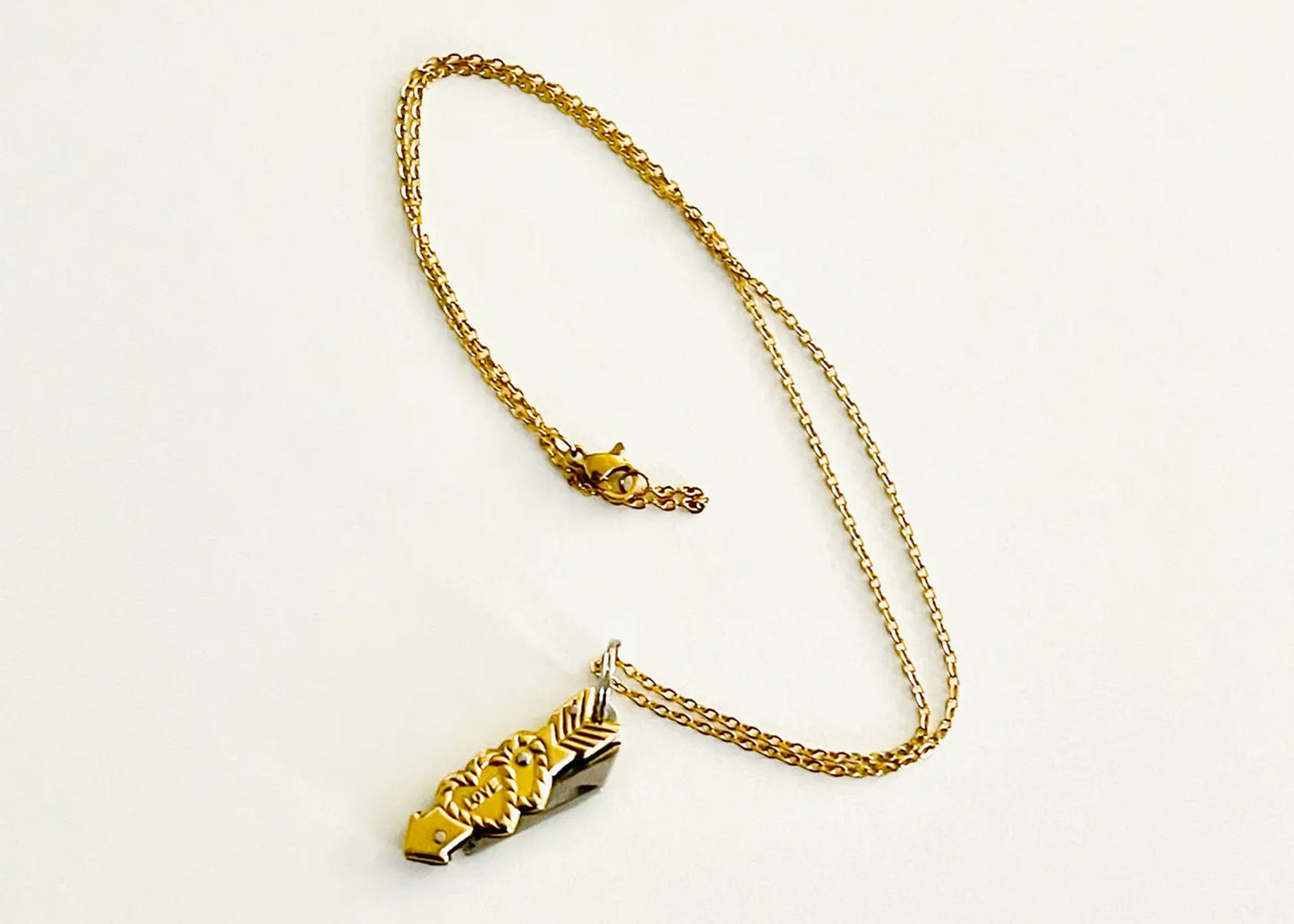 Mini Sweetheart Knife Necklace