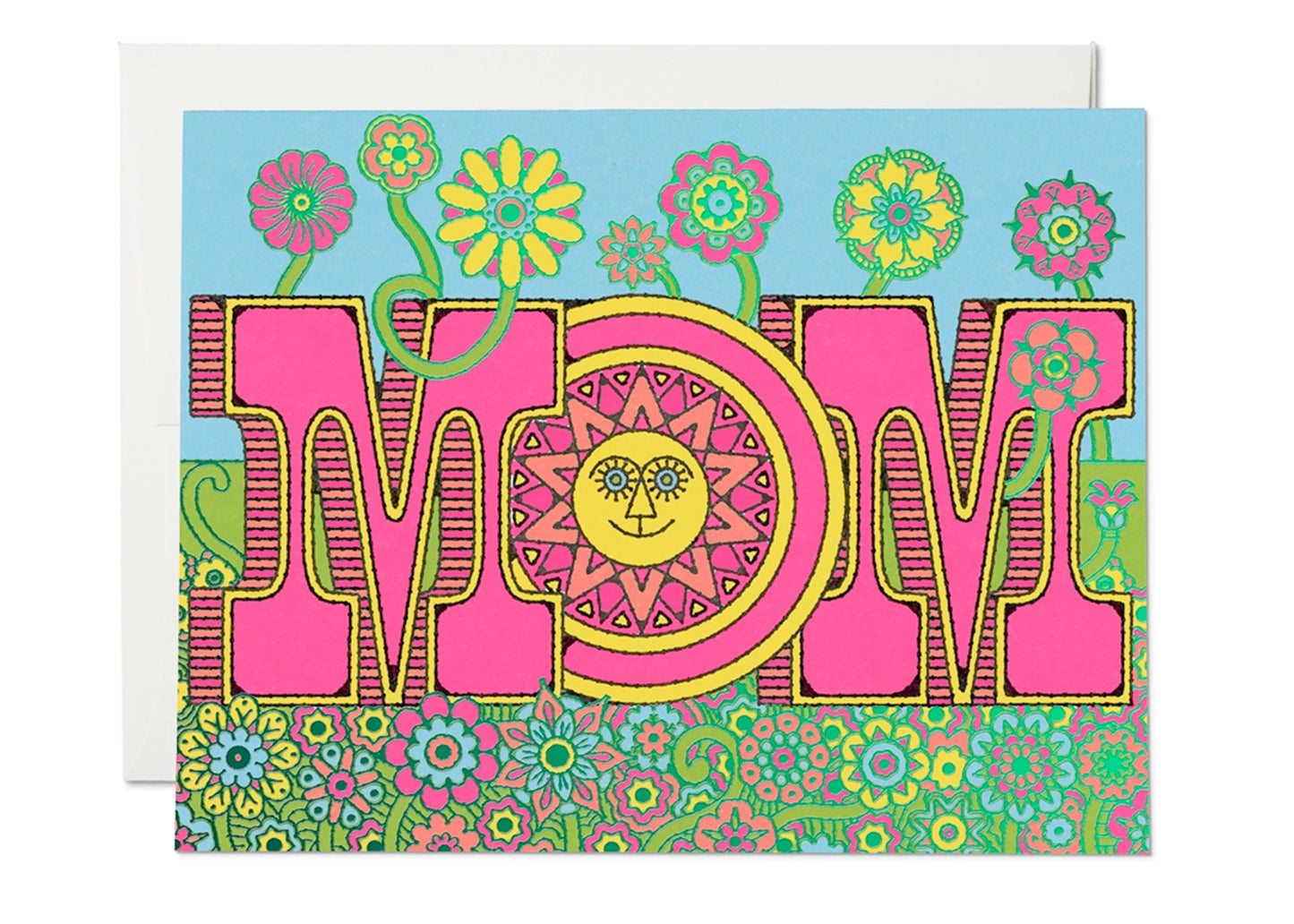 Mom Blooms Card