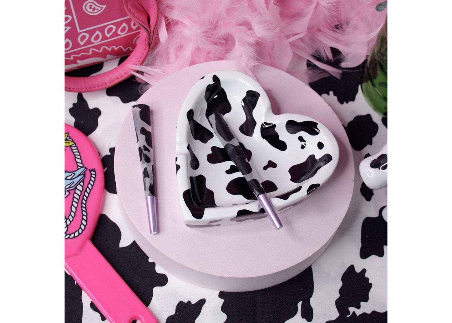 Moo Ceramic Ash Tray