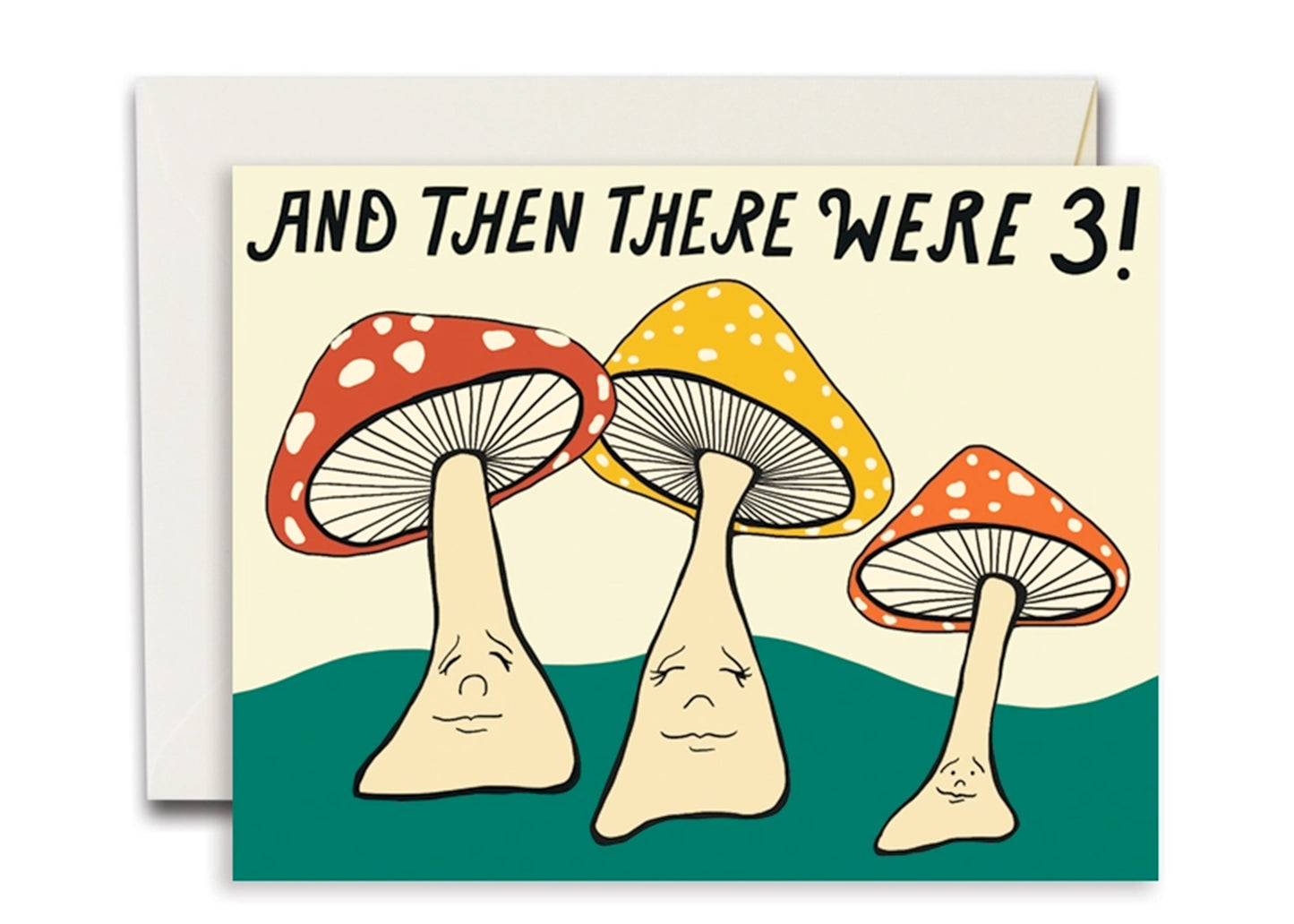 Mushroom Family Card
