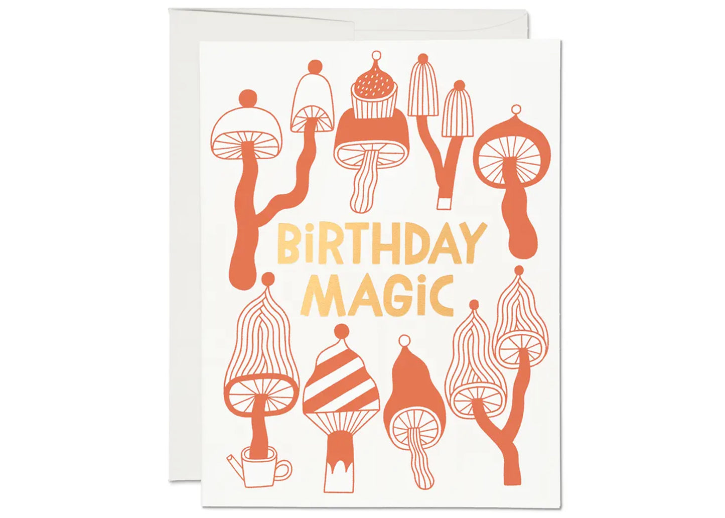 Mushroom Magic Birthday Card