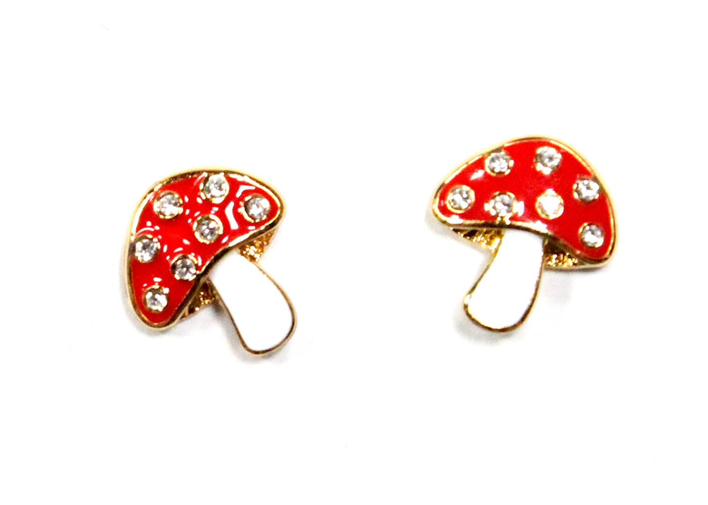 Mushroom Stud Earrings