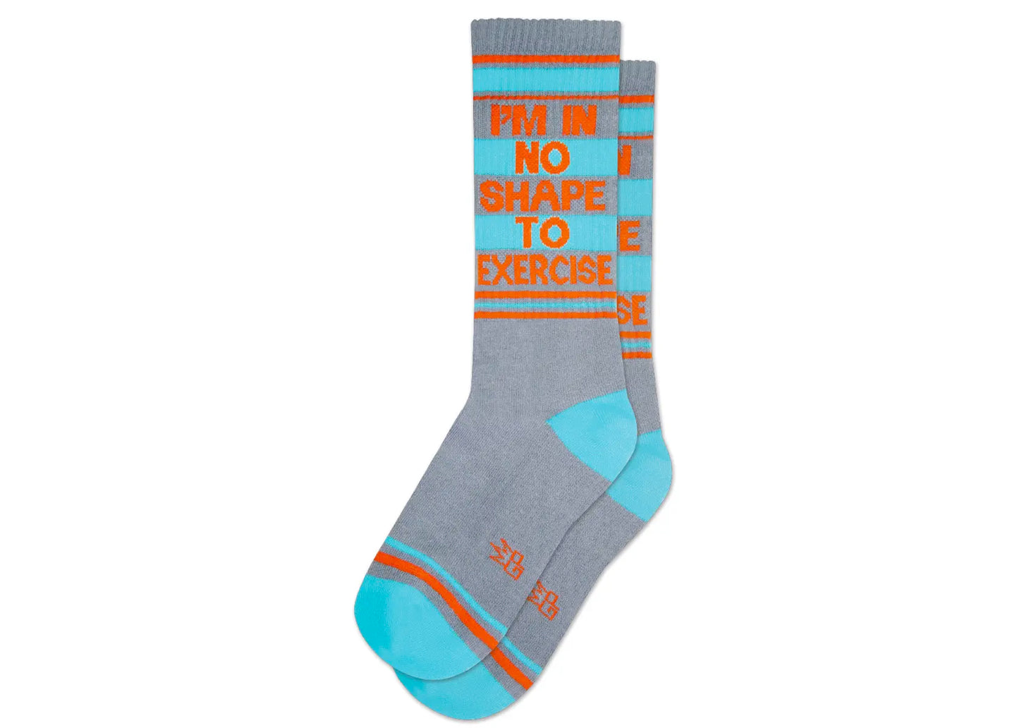 No Shape To Exercise Gym Socks