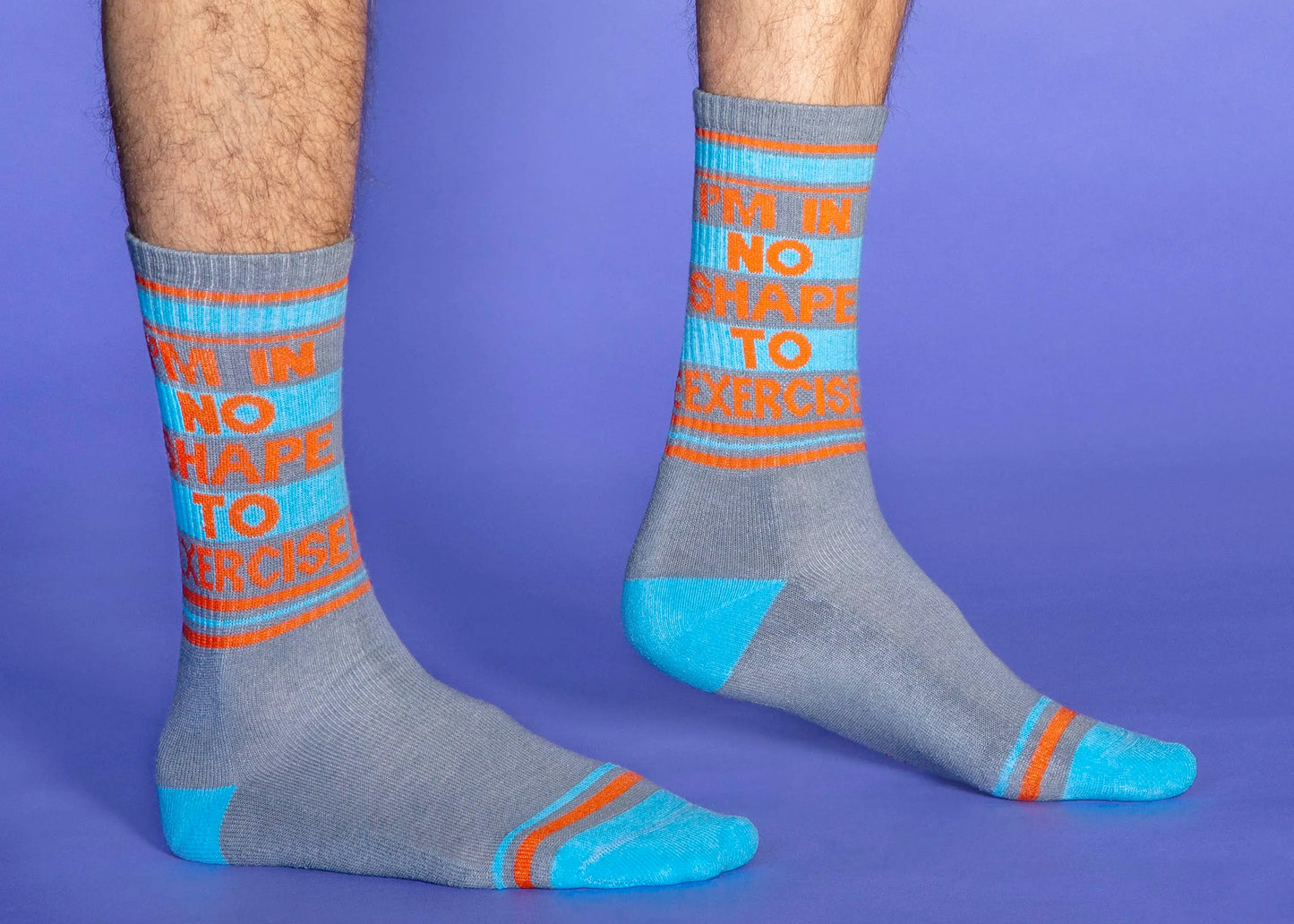 No Shape To Exercise Gym Socks
