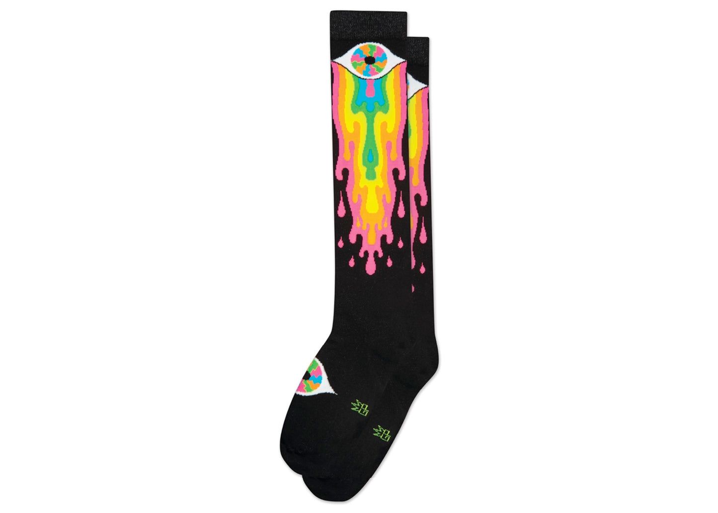 Oliver Hibert Psychedelic Eye Knee High Socks