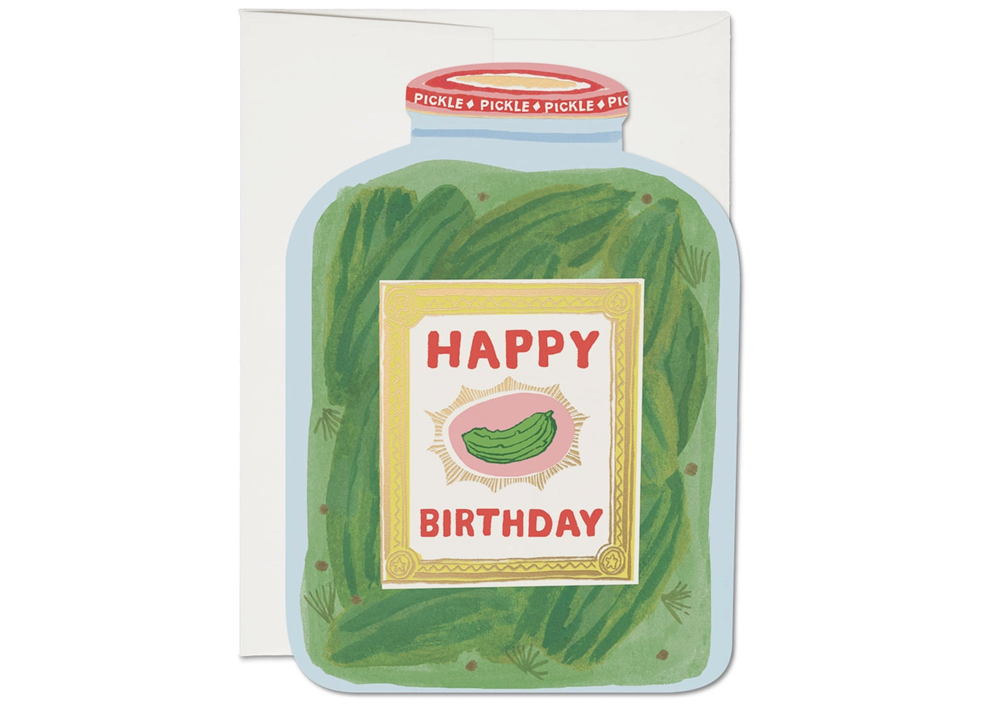 Pickle Birthday Card