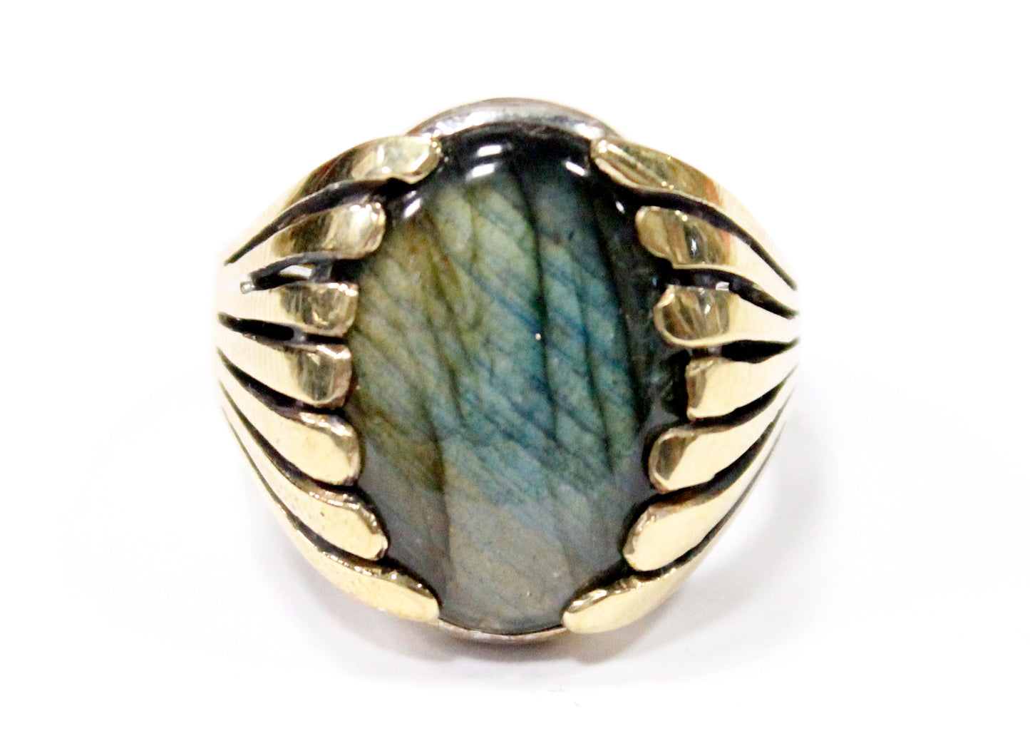 Plexus Ring in Brass