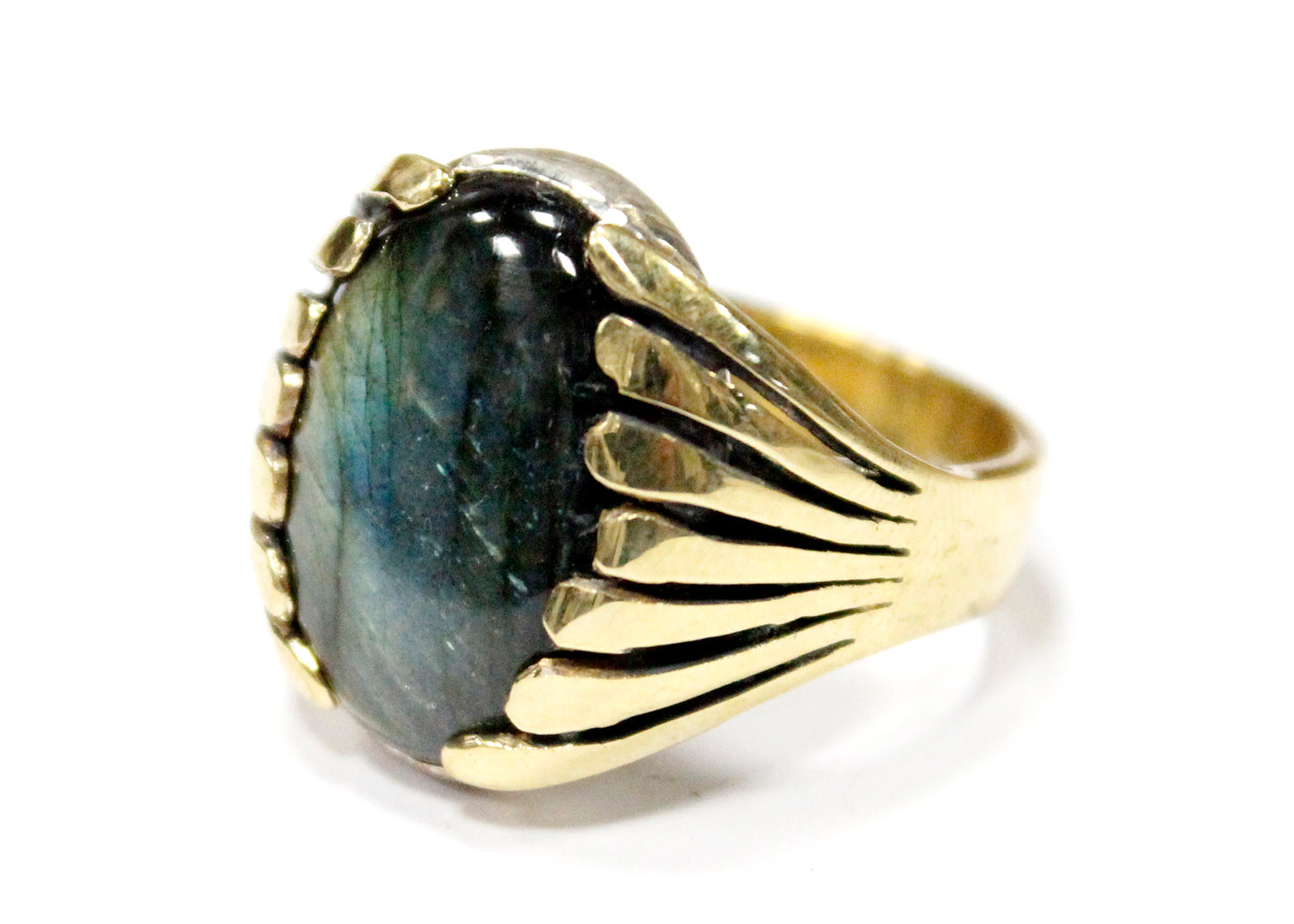 Plexus Ring in Brass
