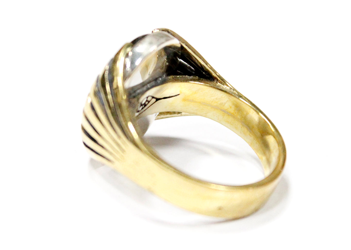Plexus Ring in Brass