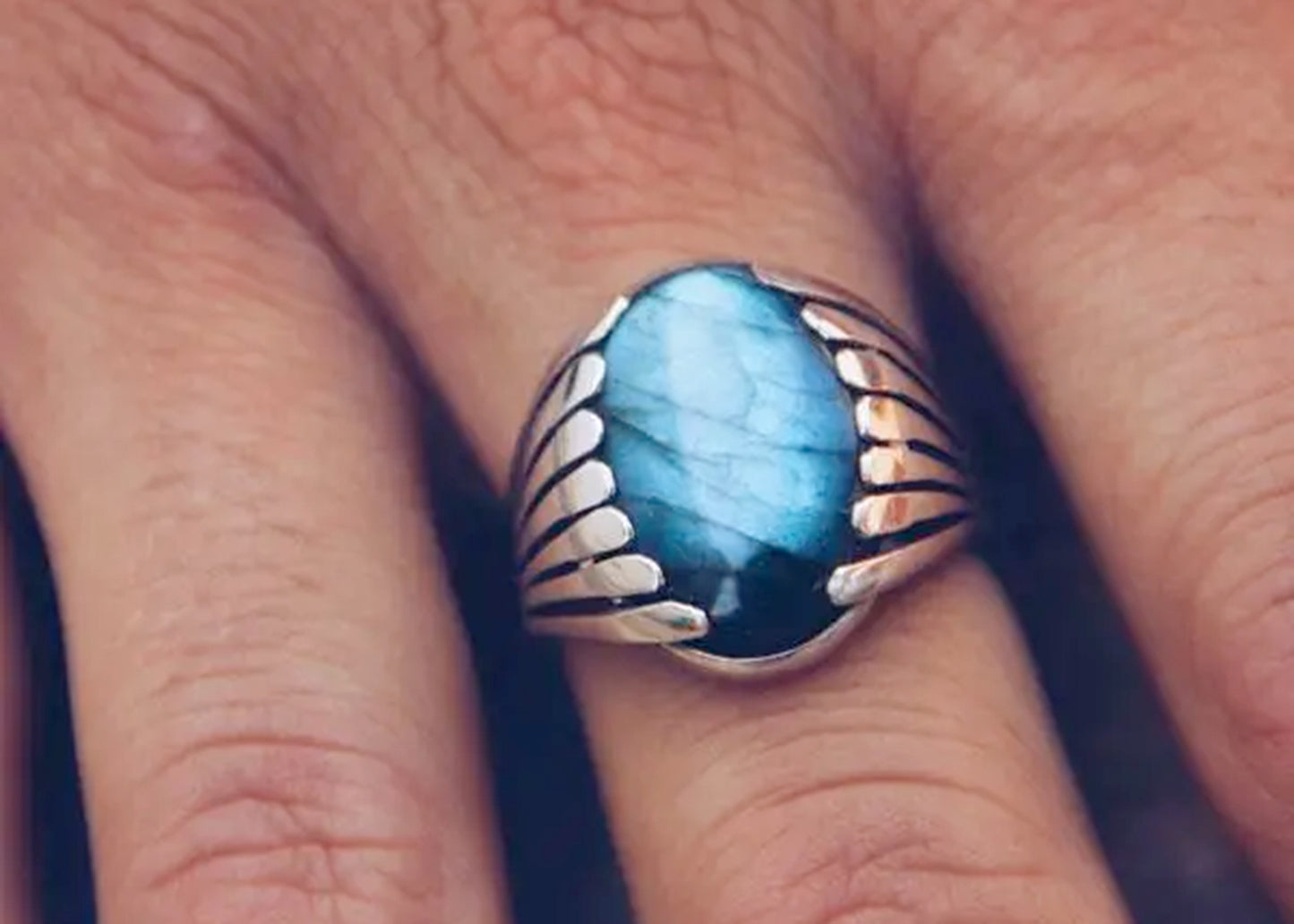 Plexus Ring in Brass