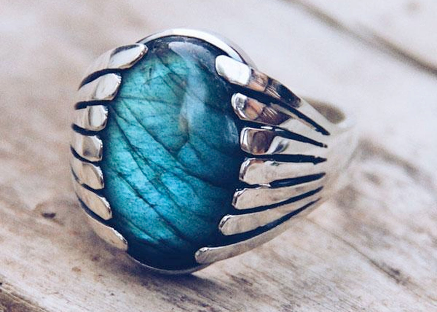 Plexus Ring in Silver