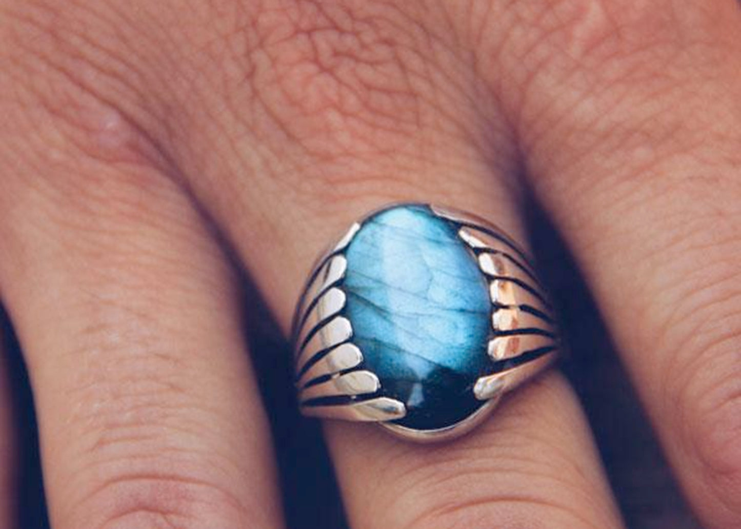 Plexus Ring in Silver