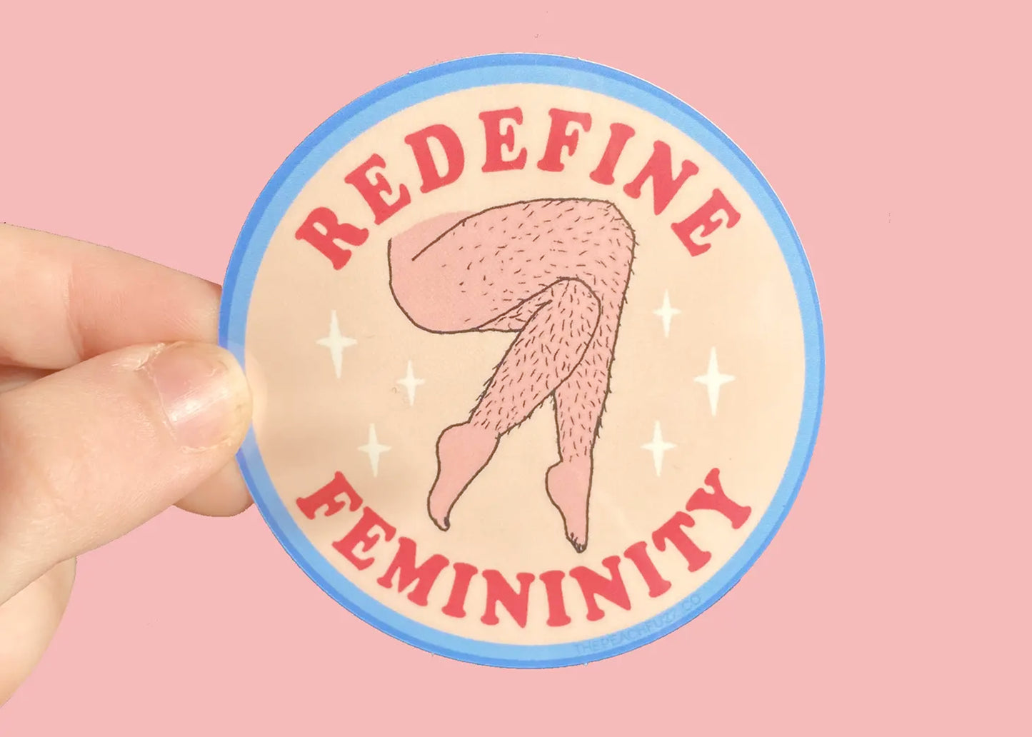 Redefine Femininity Sticker