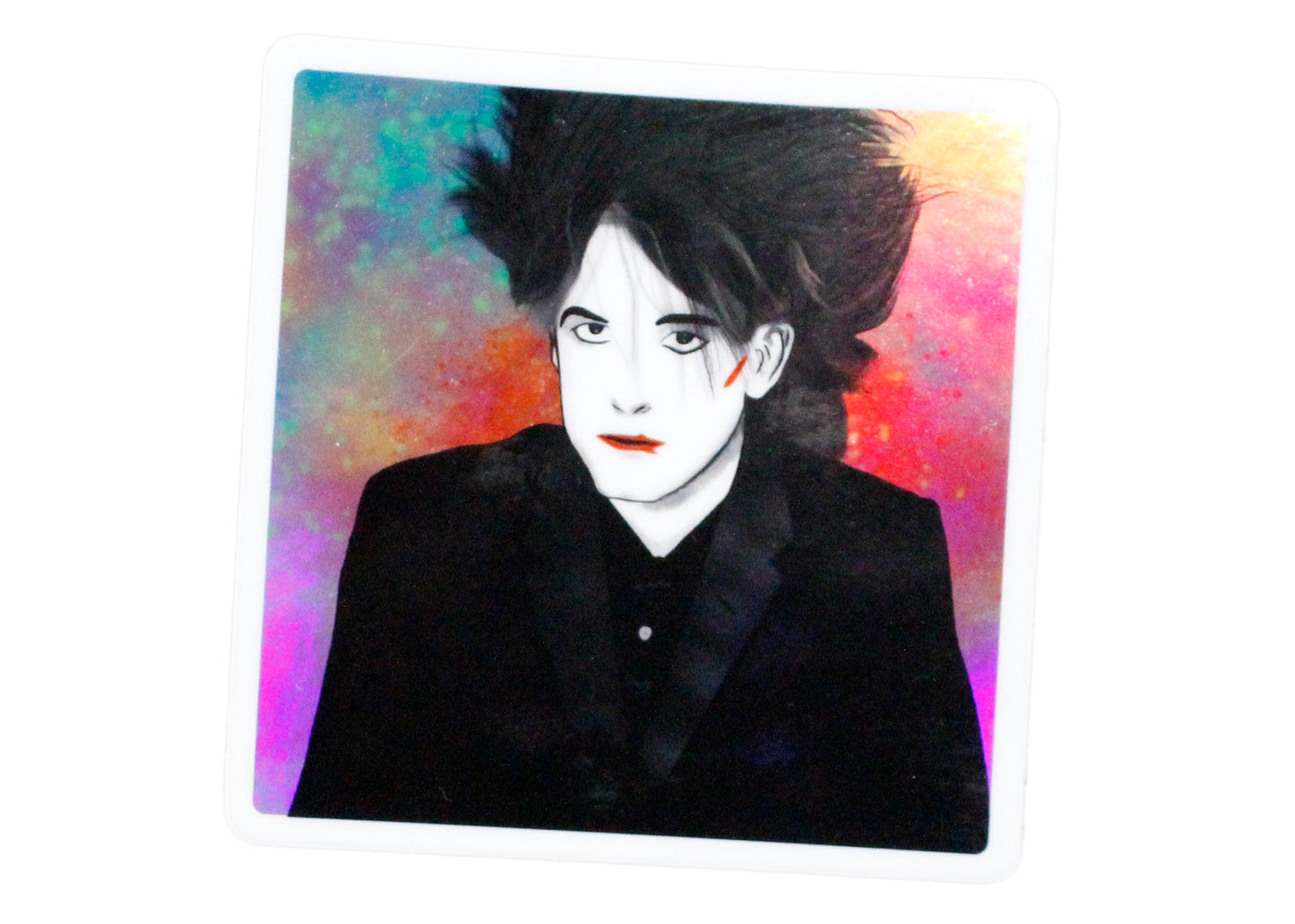 Robert Smith Holographic Sticker
