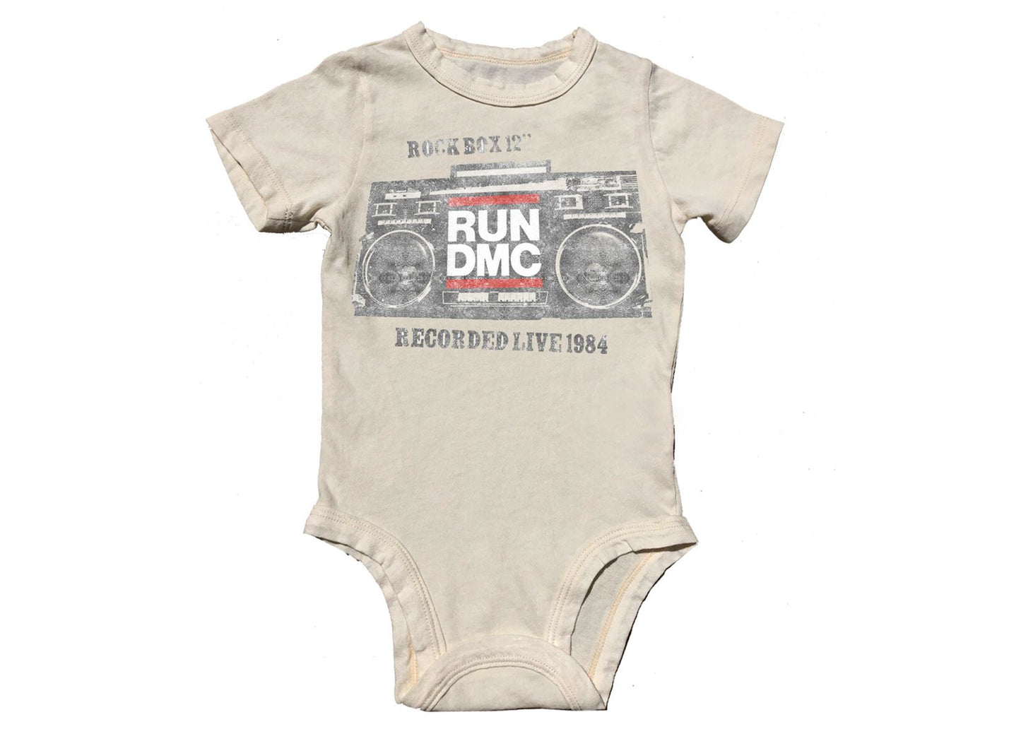 Run DMC Rock Box Baby Onesie