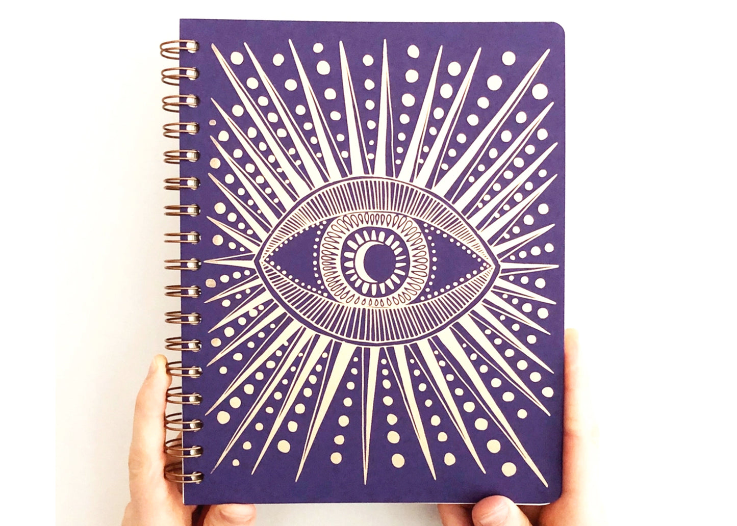 Seeing Eye Journal in Deep Purple