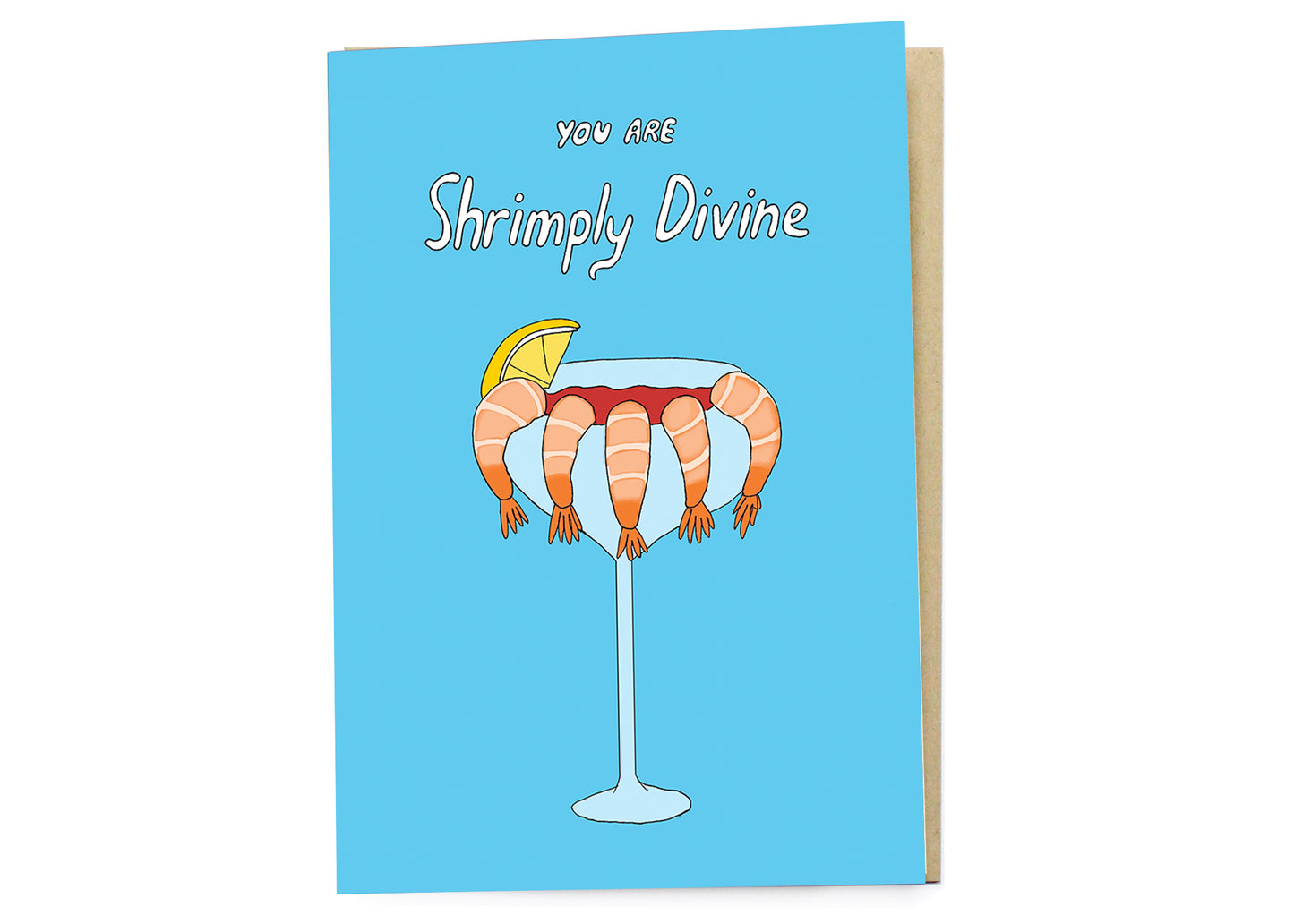 Shrimply Divine Card