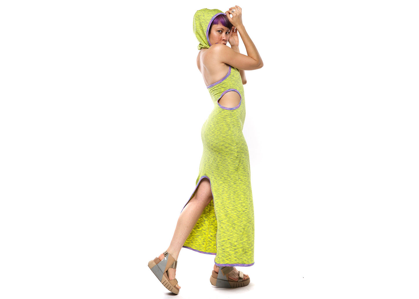 Airlock Dress in Fluoro