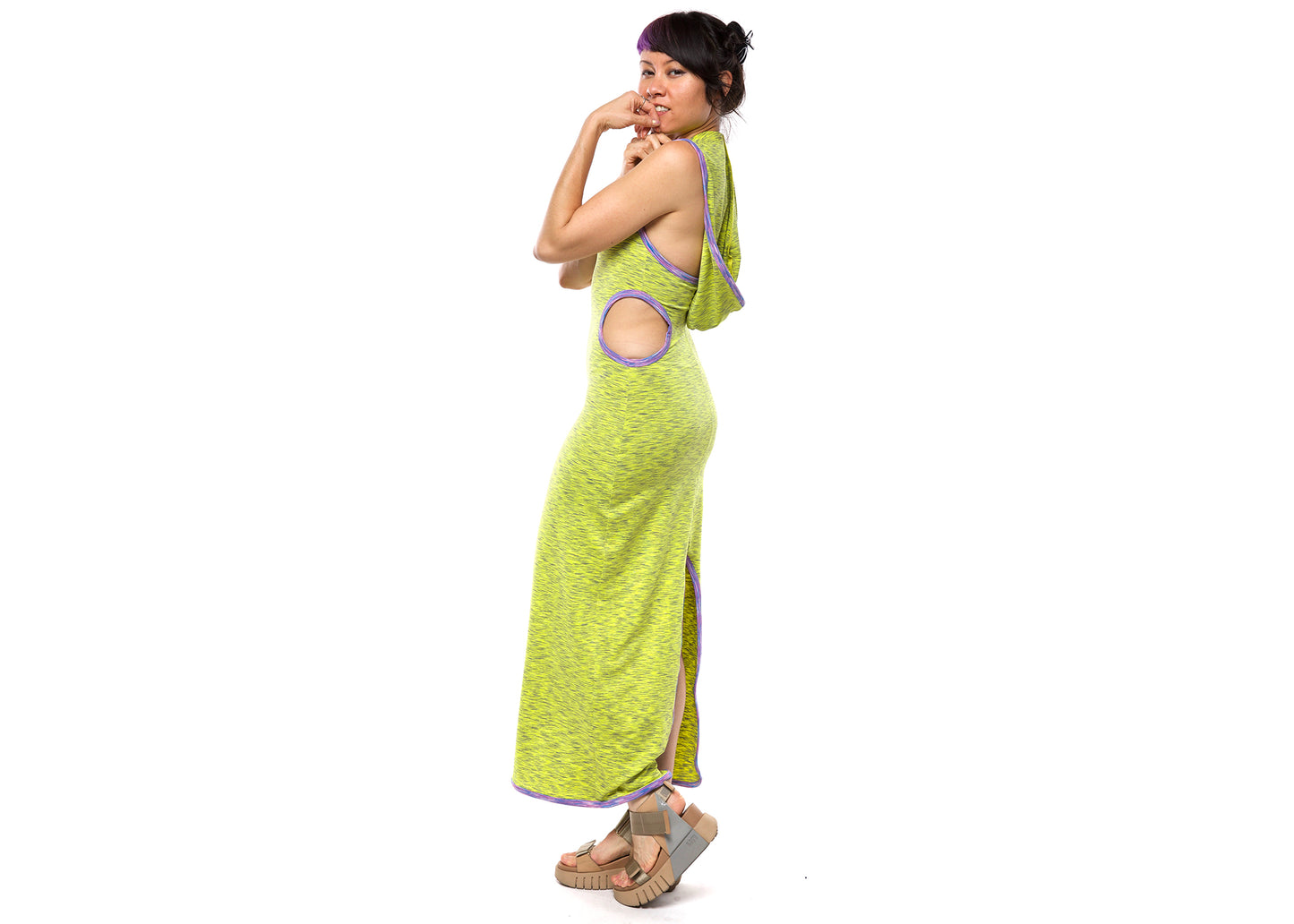 Airlock Dress in Fluoro