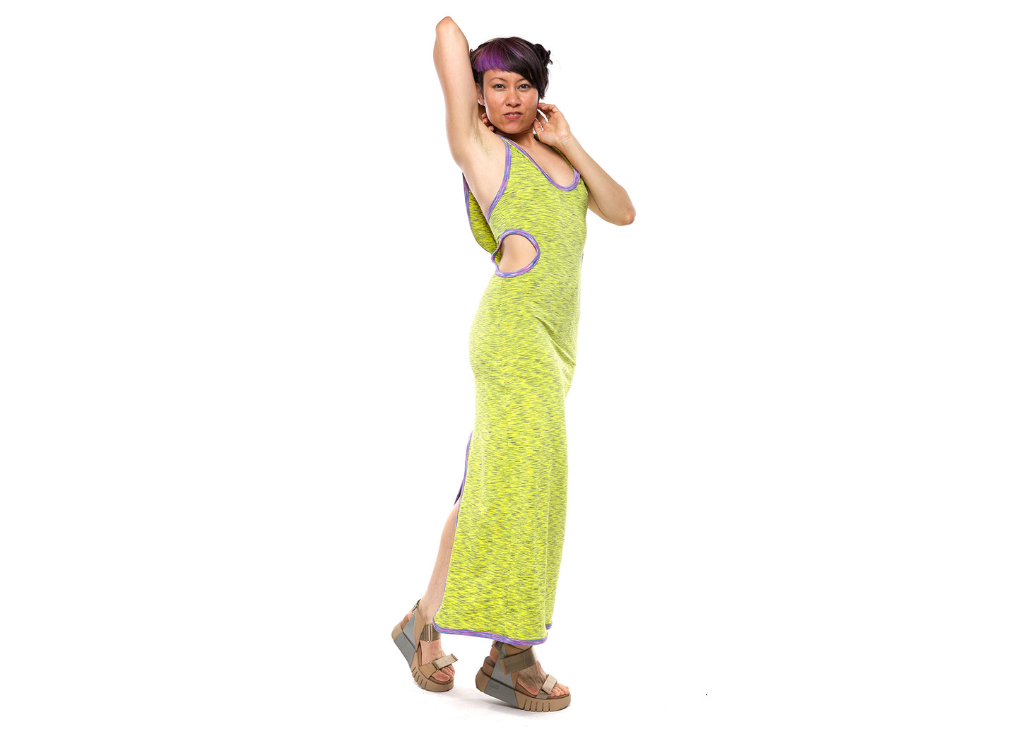 Airlock Dress in Fluoro