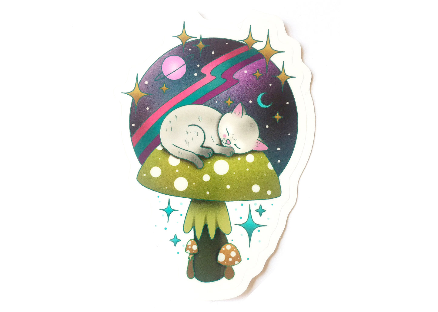 Space Kitty Sticker
