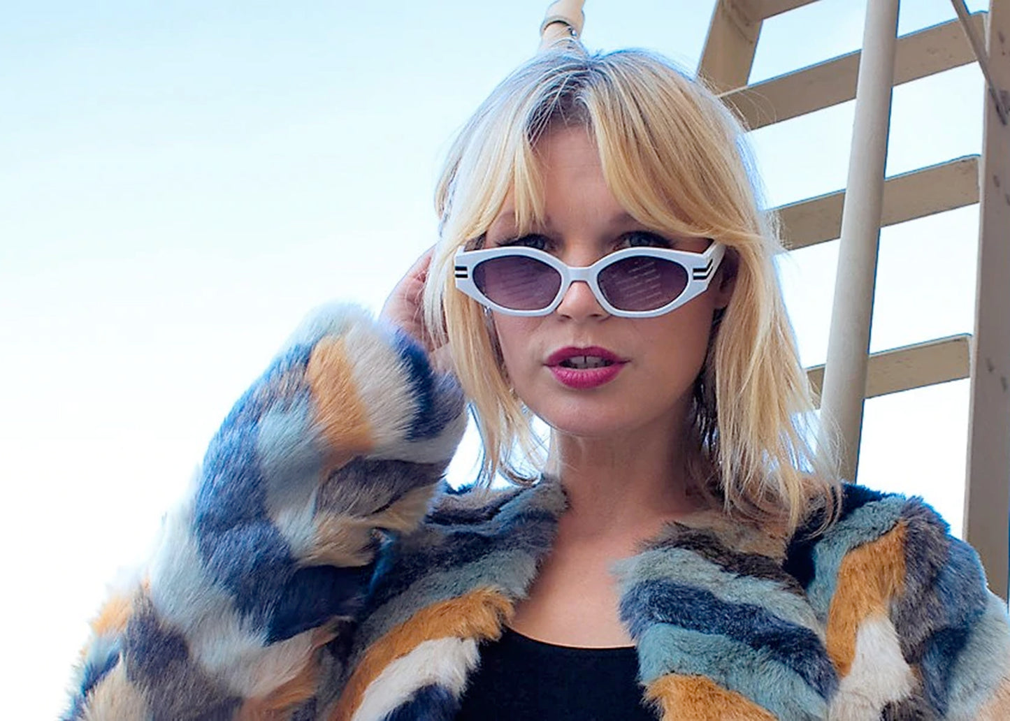 Starlet Sunglasses in White