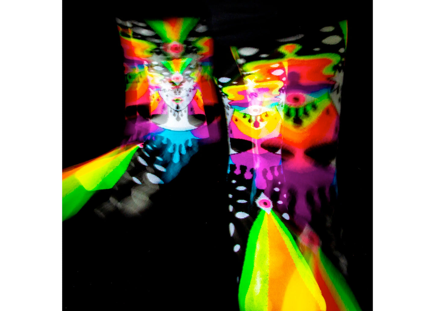Oliver Hibert's Stars Dress Crew Socks