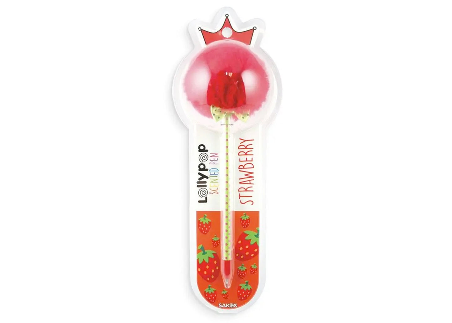 Sakox Scented Lollipop Pen in Strawberry