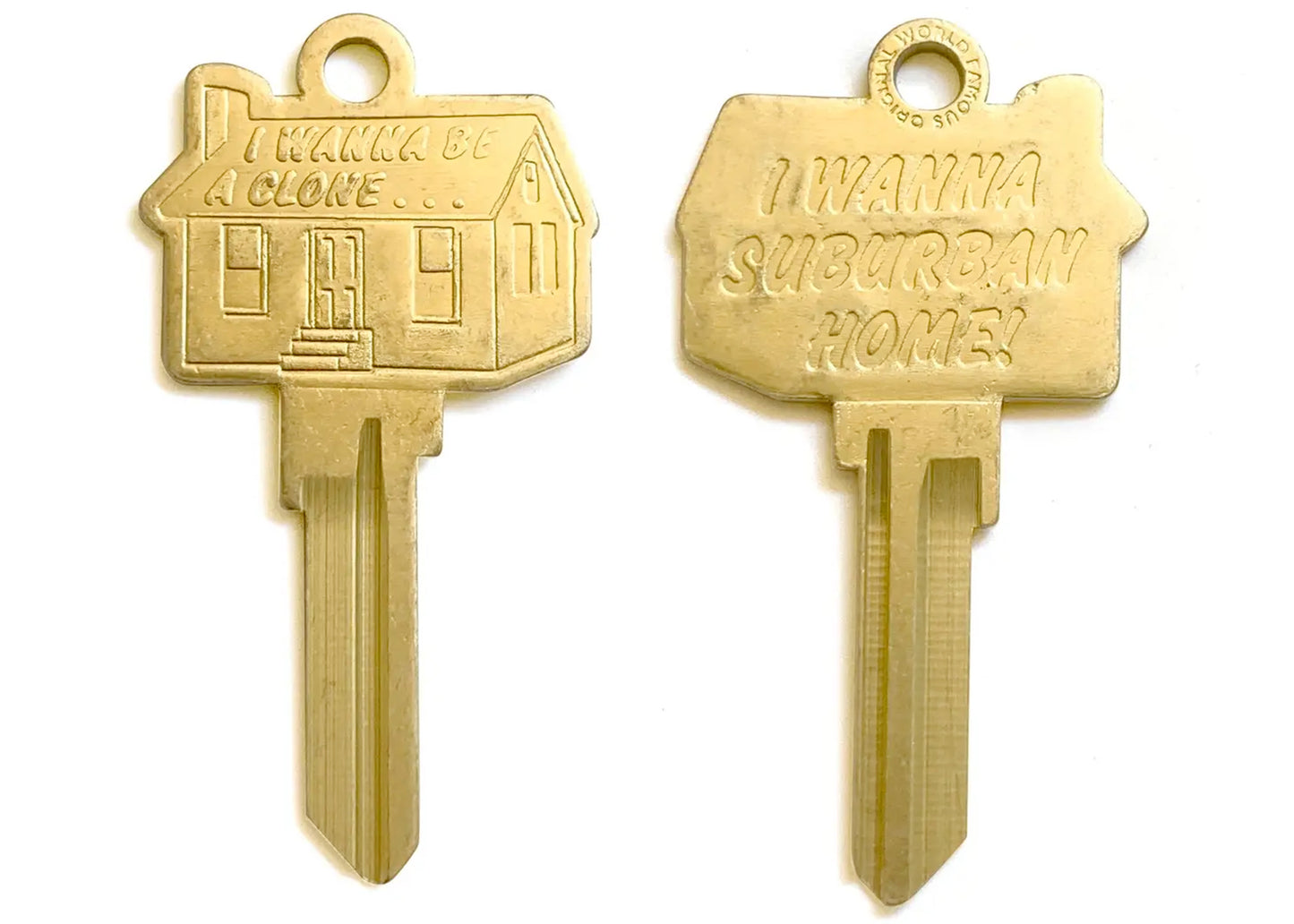Suburban Home Blank Key