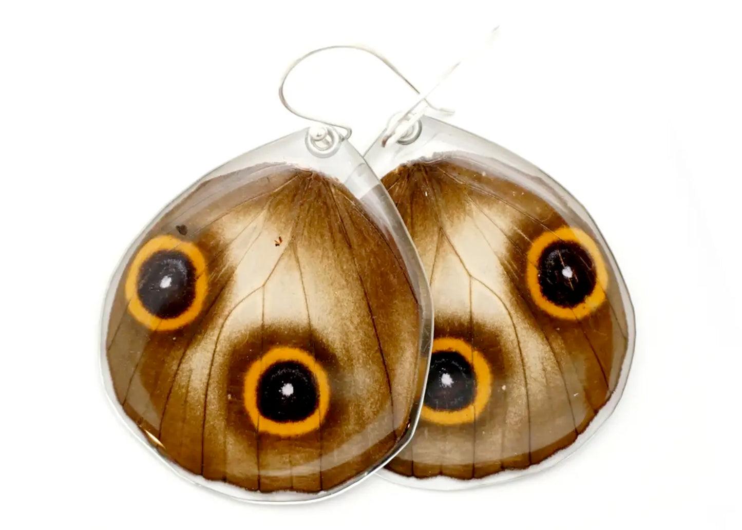 Taenaris Urania Lower Wing Butterfly Earrings
