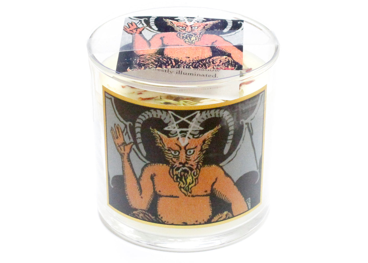The Devil Tarot Candle - 6oz