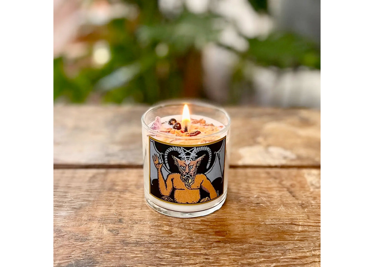 The Devil Tarot Candle - 6oz