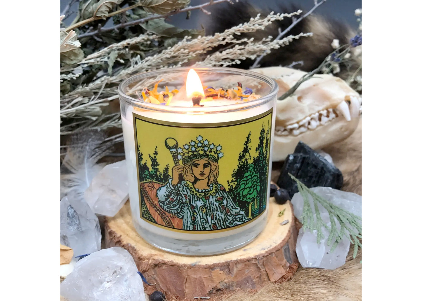 The Empress Tarot Candle - 6oz