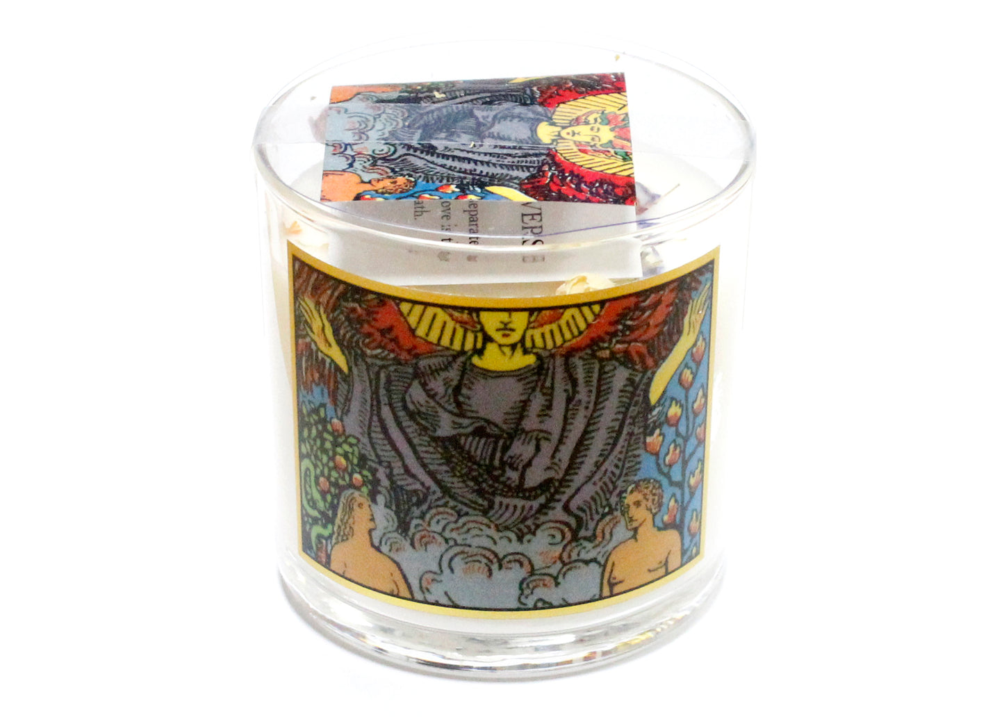 The Lovers Tarot Candle - 6oz