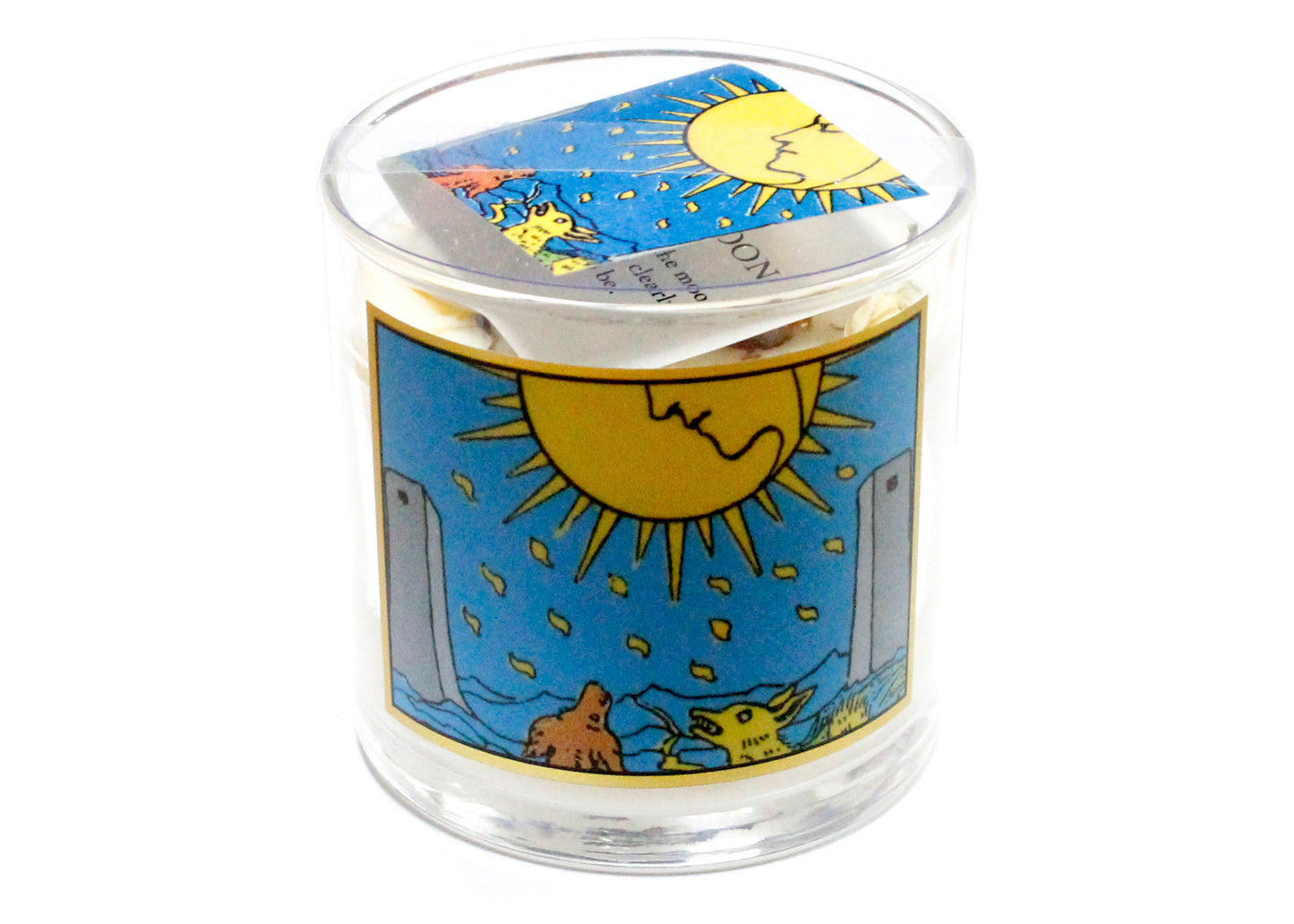 The Moon Tarot Candle - 6oz