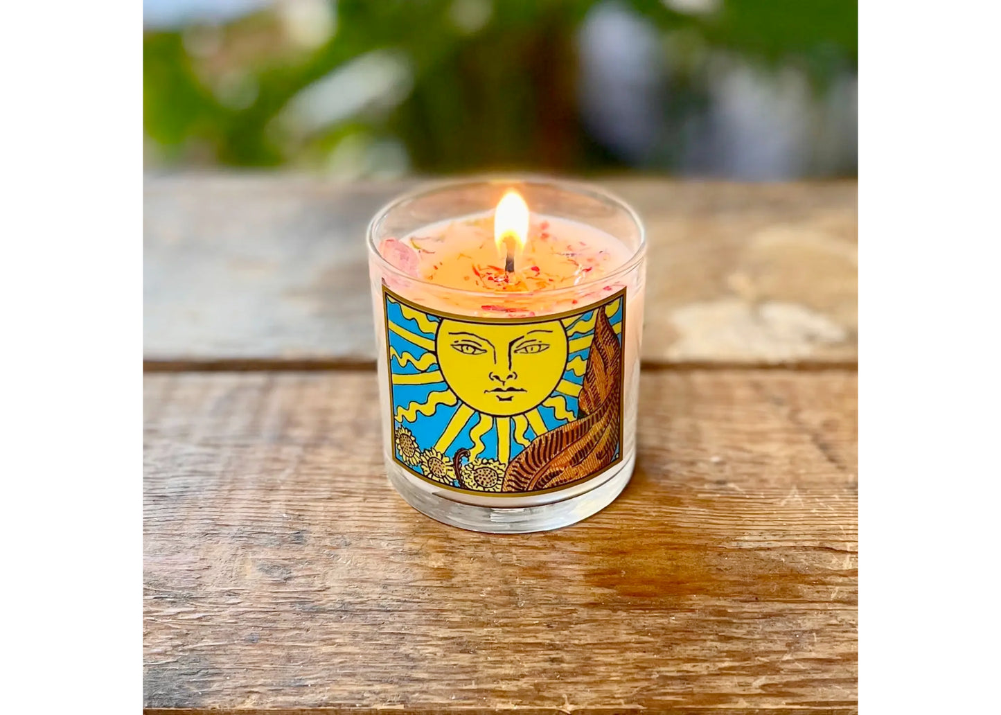 The Sun Tarot Candle - 6oz