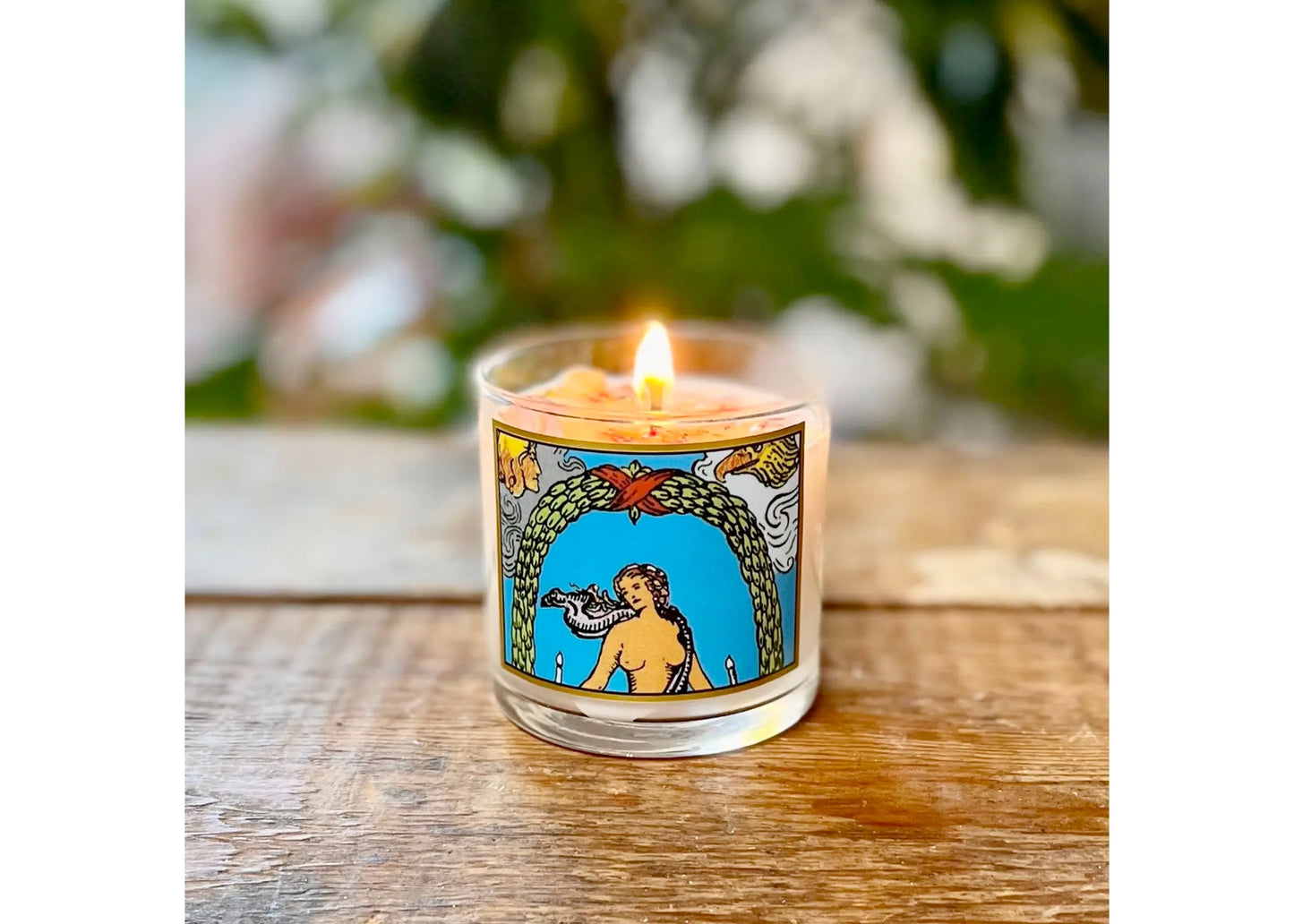 The World Tarot Candle - 6oz