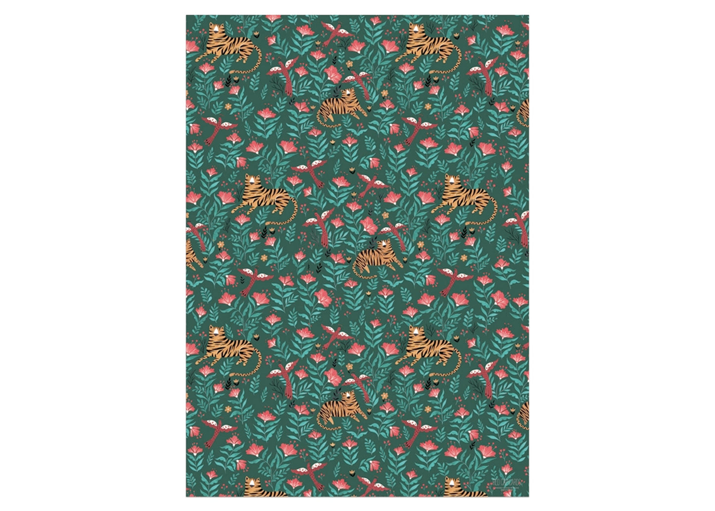 Tiger Gift Wrap