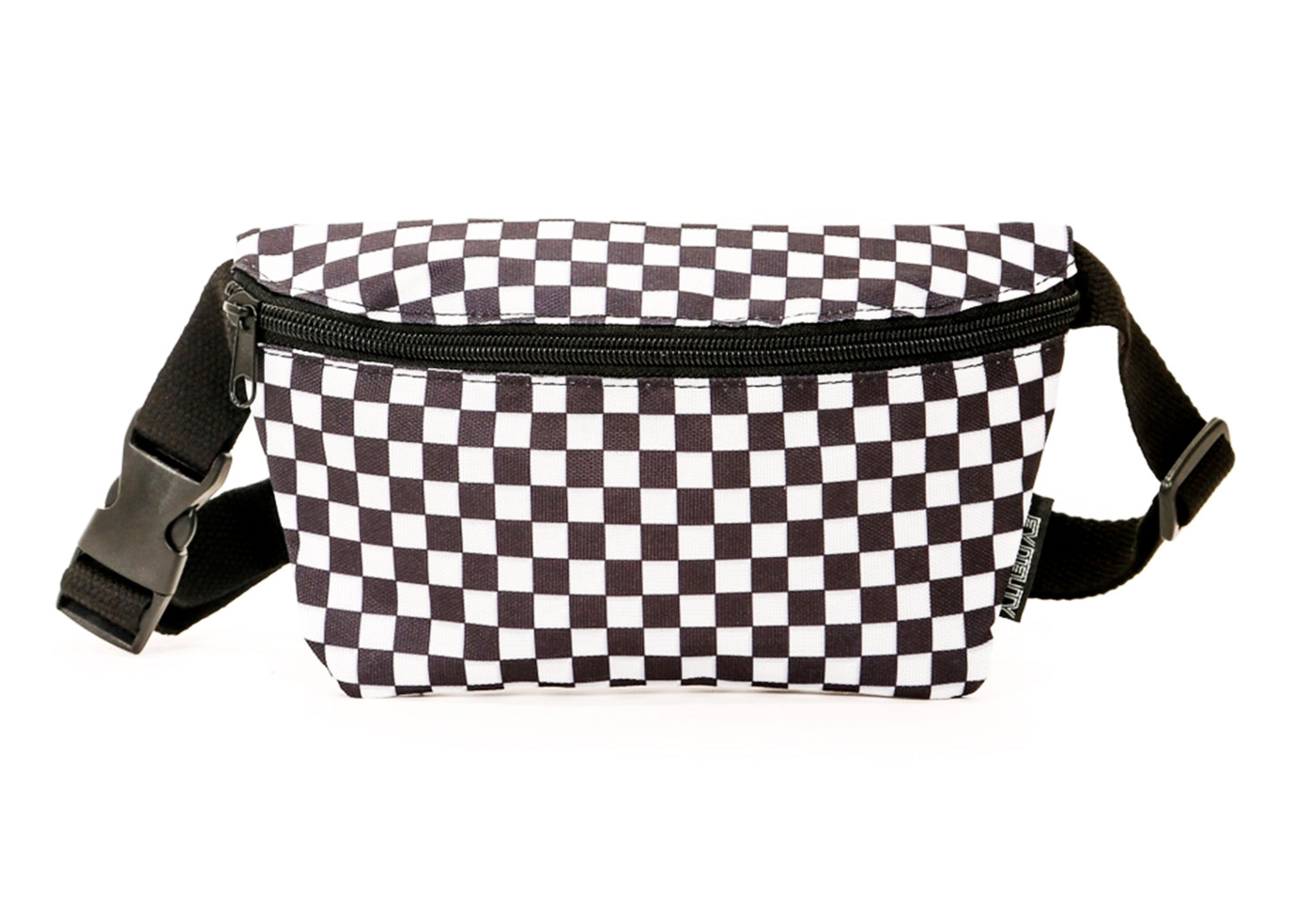 Ultra Slim Fanny Pack in Indy Checkered Flag