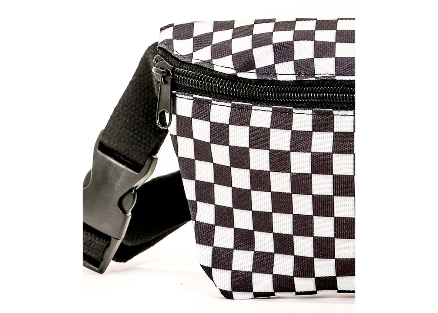 Ultra Slim Fanny Pack in Indy Checkered Flag