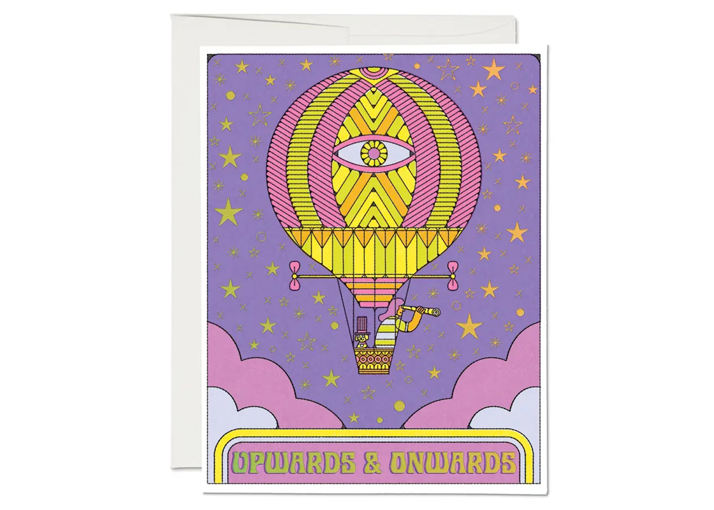 Upwards Farewell Card