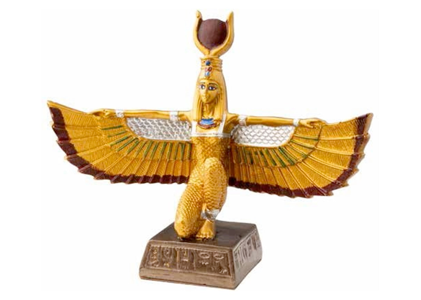 Winged Isis Statuette in Gold