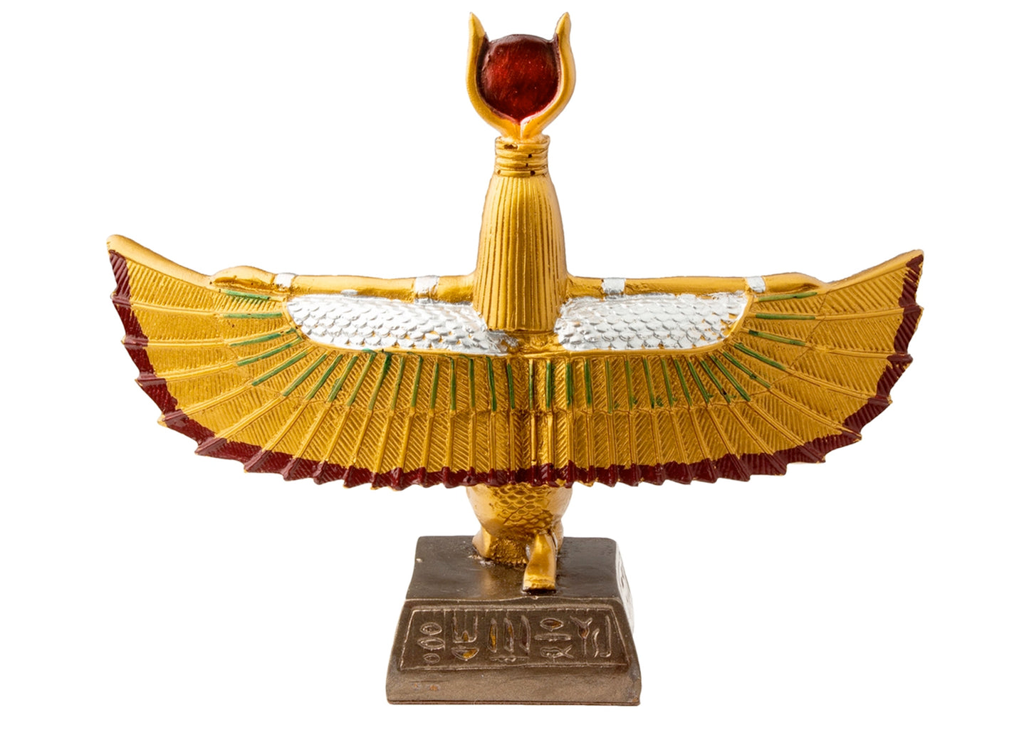 Winged Isis Statuette in Gold