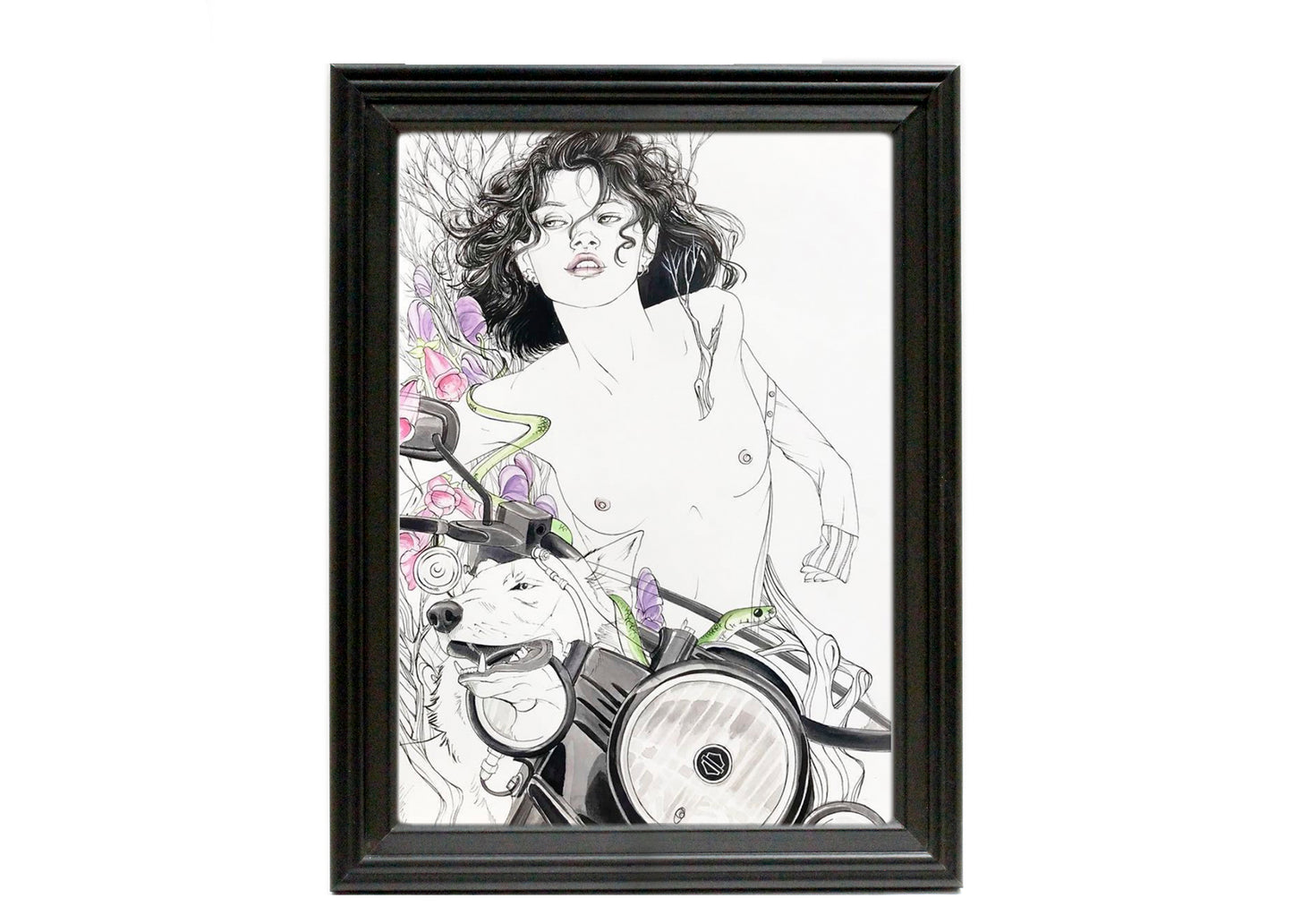 Wolfgang Art Print