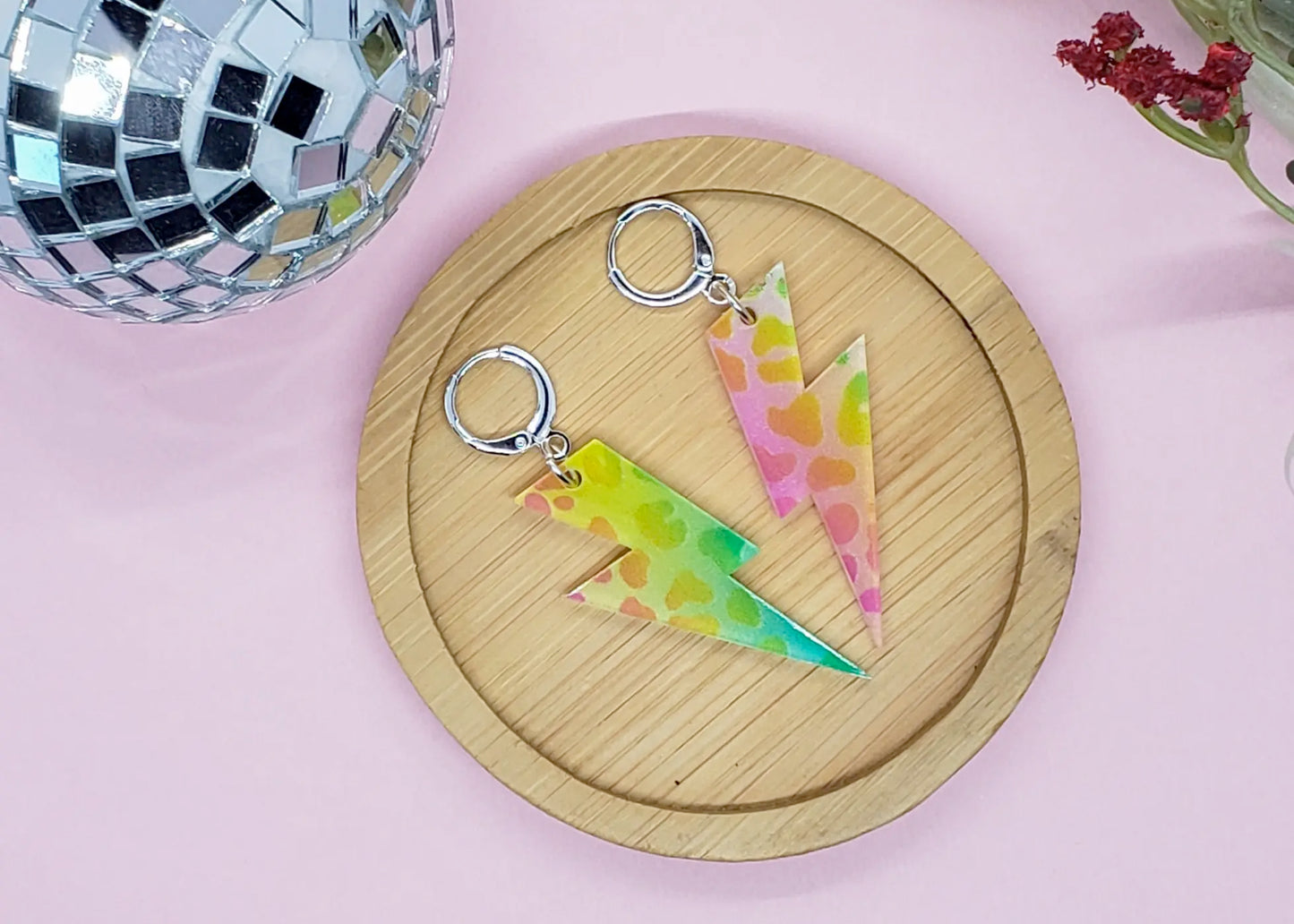 Y2K Lightning Bolt Earrings