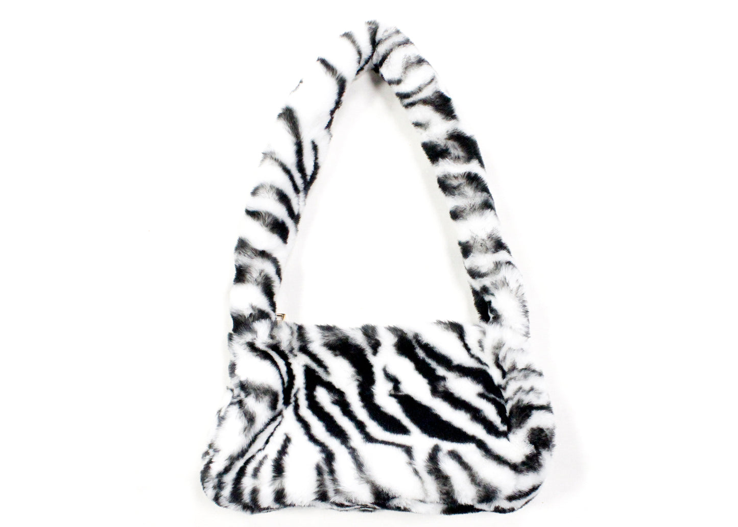 Zebra Fur Purse