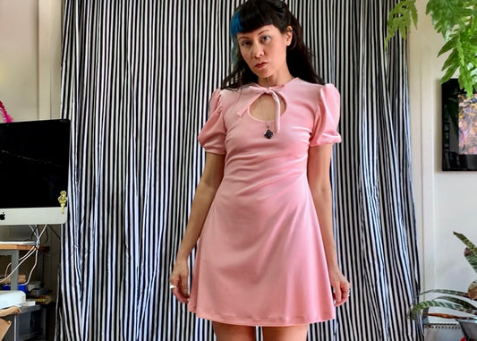 Anahata Dress in Baby Pink