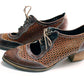 Springstep L'Artiste "Gabriel" Brown Leather Shoes, Size 42